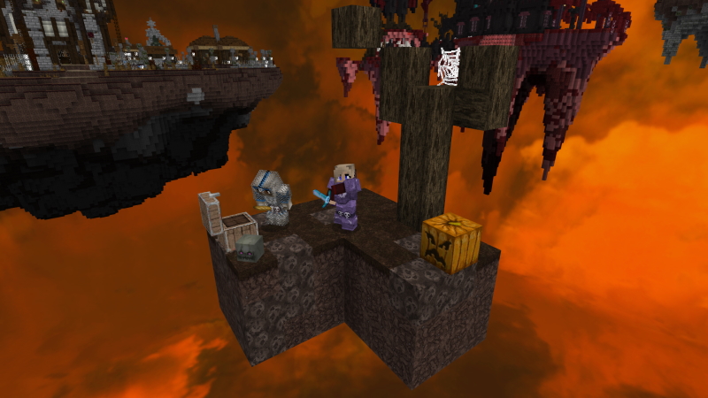 Halloween Skyblock Screenshot #1