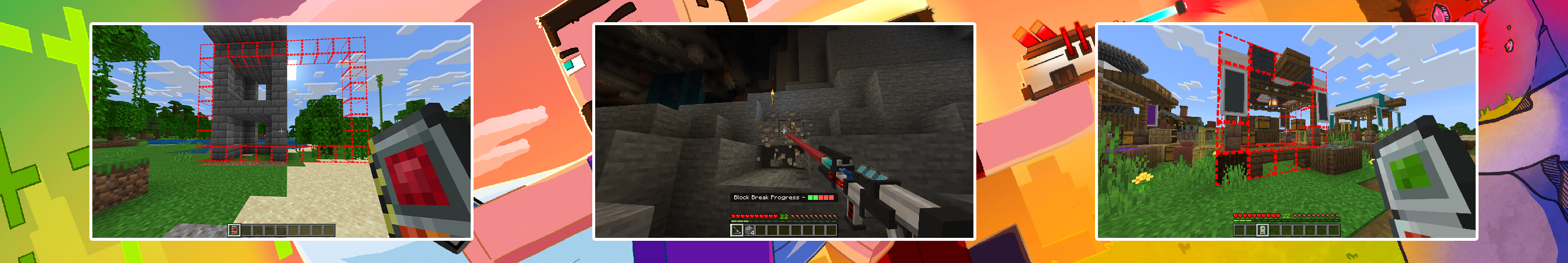 Mining & Building Gadgets Panorama