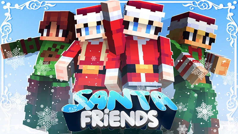 Santa Friends Key Art