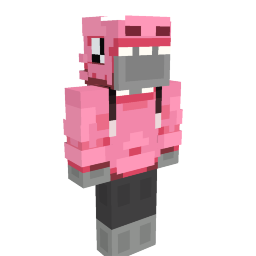 Pink Dinosaur Hoodie