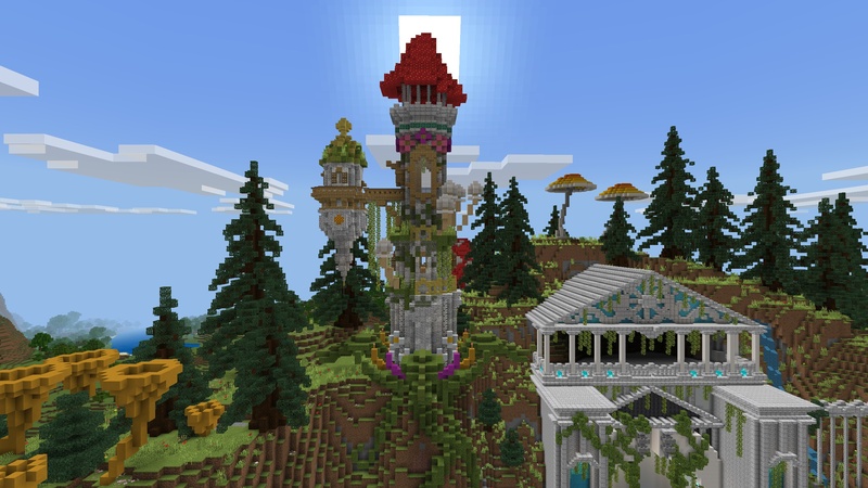 The Lost Kingdom of Mushrooms by Netherpixel