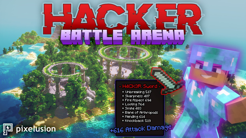 Hacker Battle Arena Key Art