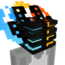 Dark Frost Flame Helmet on the Minecraft Marketplace by The Pocalypse Studios