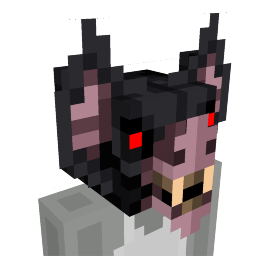 Scary Bat Head