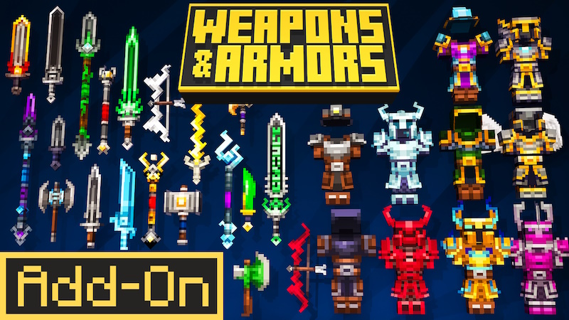 Weapons & Armors Add-on Key Art