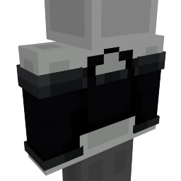 Black Smocked Crop Top