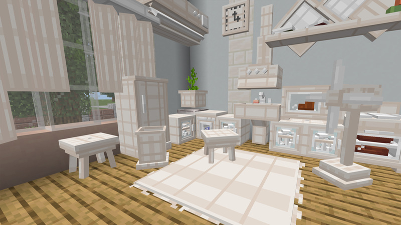 White Furniture by Eescal Studios