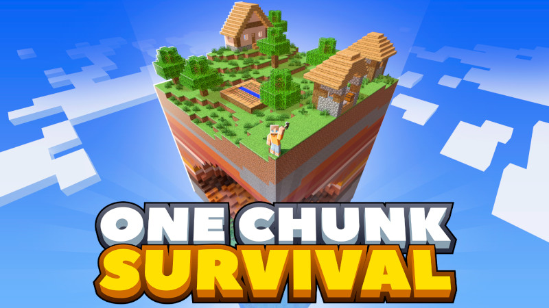 One Chunk Survival Key Art