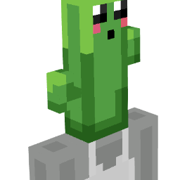 Cute Cactus Head on the Minecraft Marketplace by Cynosia