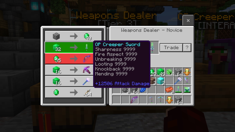 OP Creeper Traders by The Craft Stars