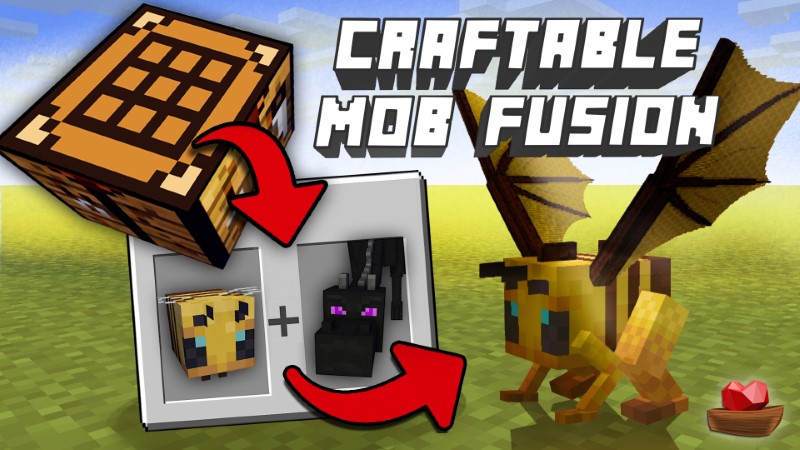 Craftable Mob Fusion Key Art