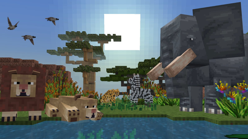 Minecraft National Park Screenshot #1