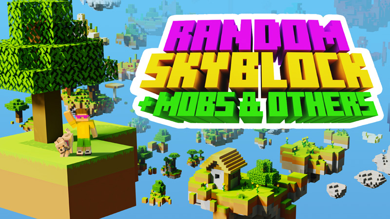 Random Skyblock Key Art