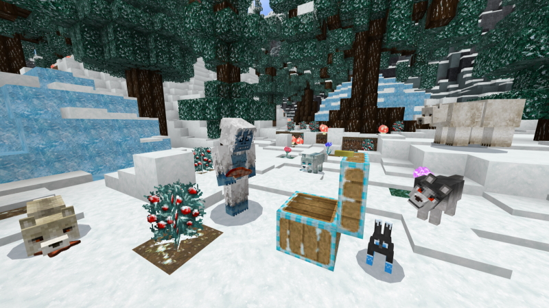 Winter Craft - Frozen Textures Screenshot #3