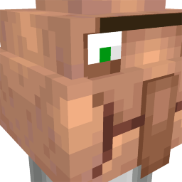 Inflated Villager Head on the Minecraft Marketplace by The Pocalypse Studios
