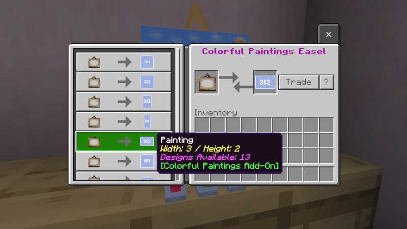 Colorful Paintings Add-On by Block Perfect Studios