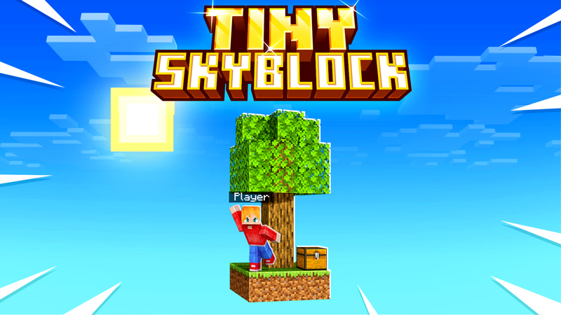 Tiny Skyblock Key Art