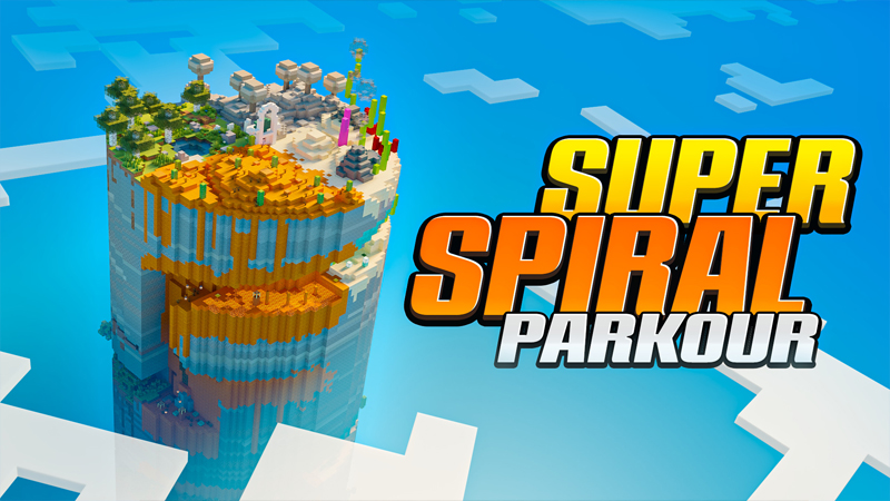 Super Spiral Parkour Key Art