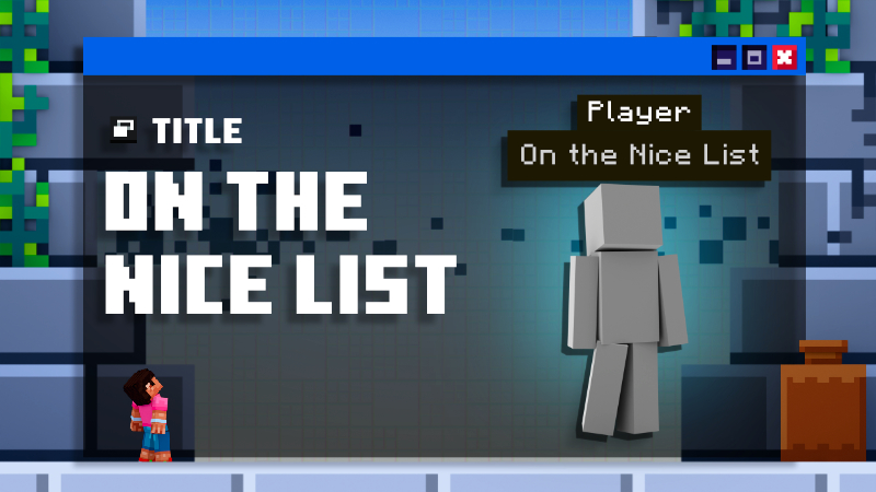 "On the nice list" Title