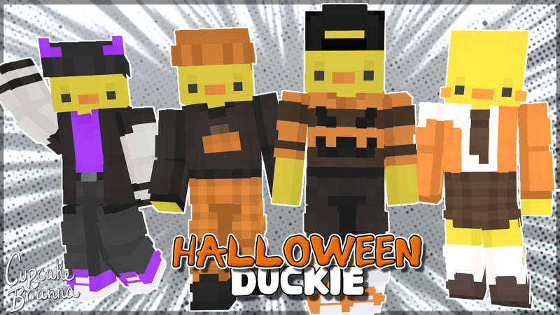 Halloween Duckie Skin Pack on the Minecraft Marketplace by CupcakeBrianna