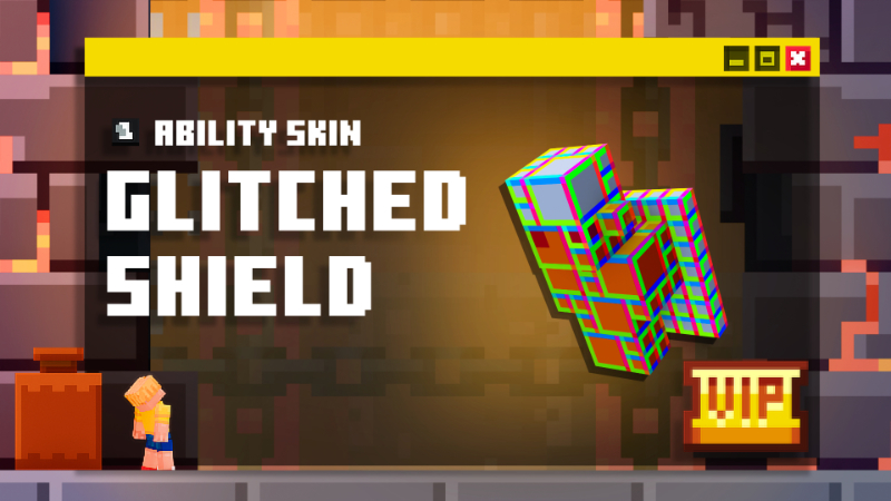 Shield Ability - Glitched Skin