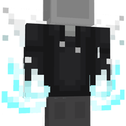 Polar Blue Fire Hoodie Key Art