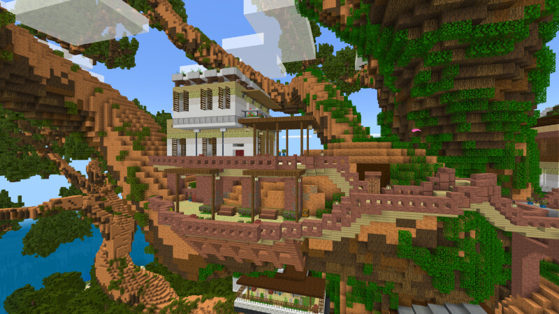 Giant Bonsai Treehouse by CrackedCubes