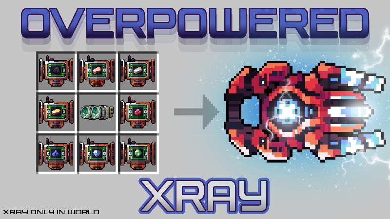 OVERPOWERED XRAY Key Art