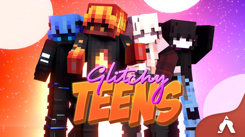 Glitchy Teens Key Art