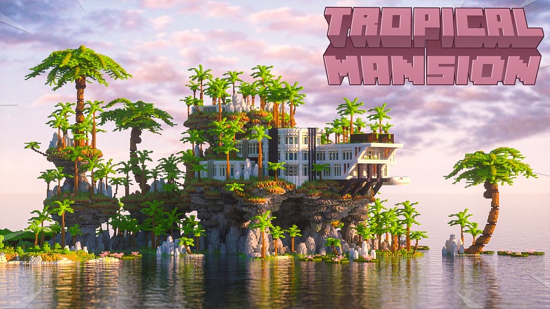Tropical Mansion By Street Studios Minecraft Marketplace Map 