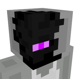 Half Enderman Face Key Art