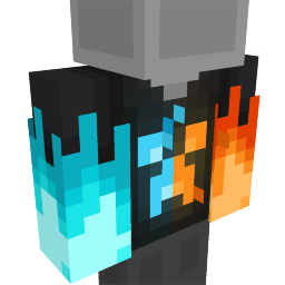 Mix Long Flame Hoodie Key Art