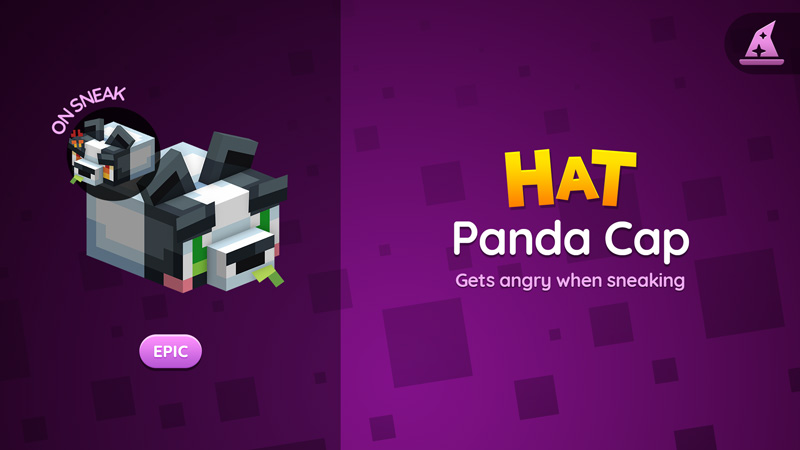 Panda Cap Hat Key Art