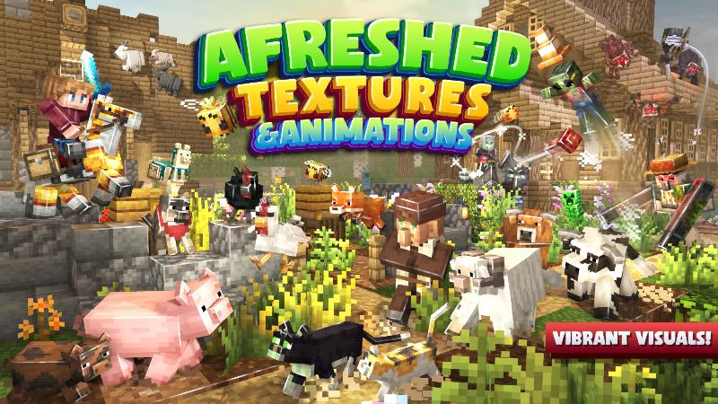 Afreshed Textures & Animations