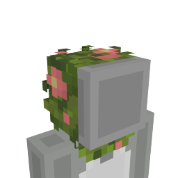 Pink Flower Hood on the Minecraft Marketplace by CupcakeBrianna