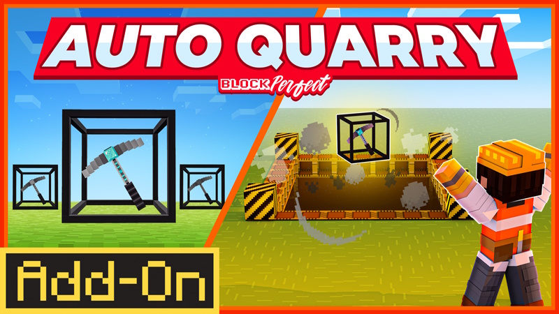 Auto Quarry on the Minecraft Marketplace by Block Perfect Studios