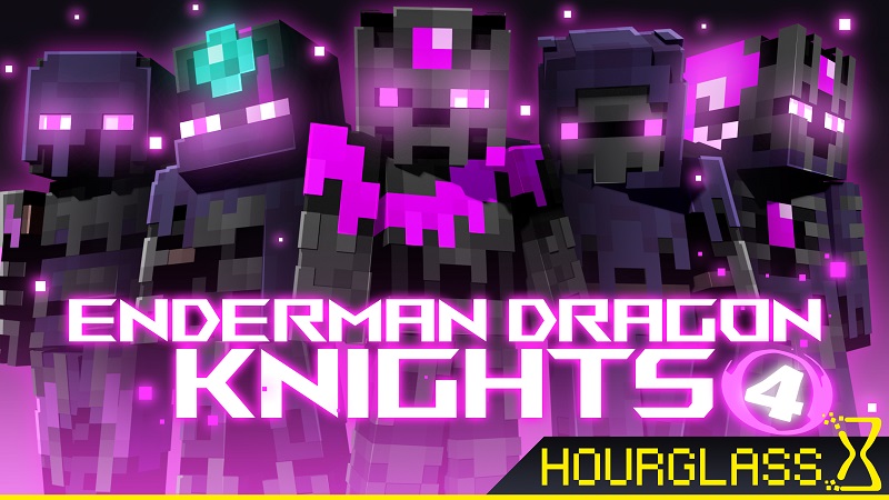 Enderman Dragon Knights 4 Key Art