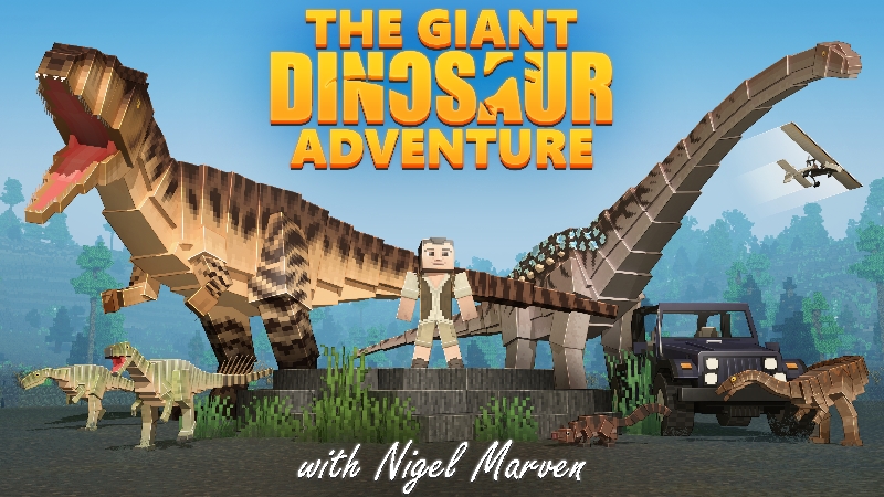 The Giant Dinosaur Adventure Key Art