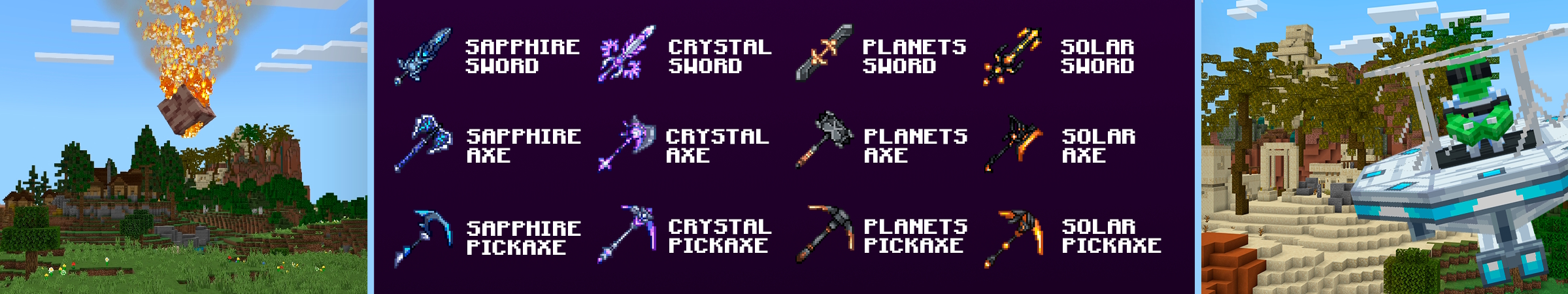 Spacial Ores and Weapons Panorama