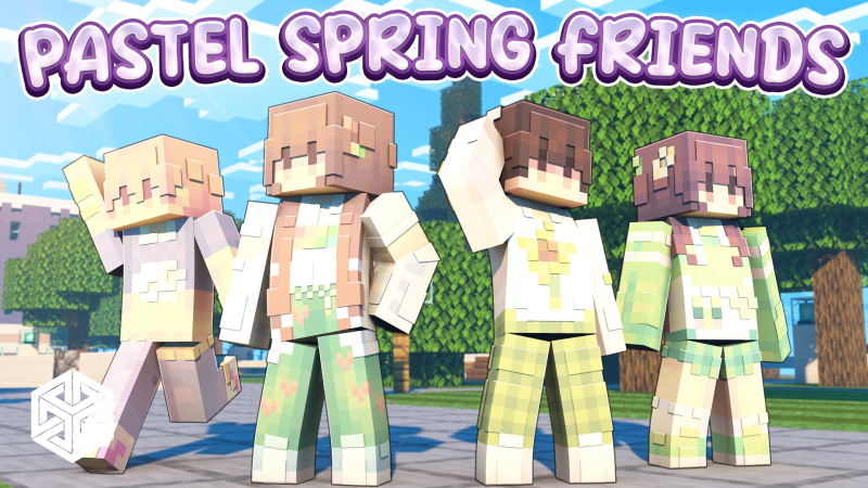 Pastel Spring Friends Key Art