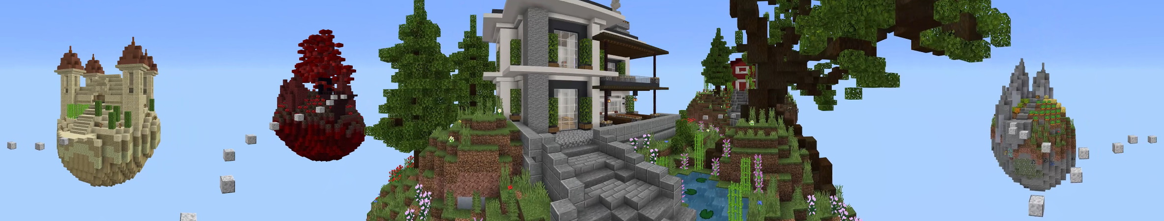 Skyblock Parkour Panorama