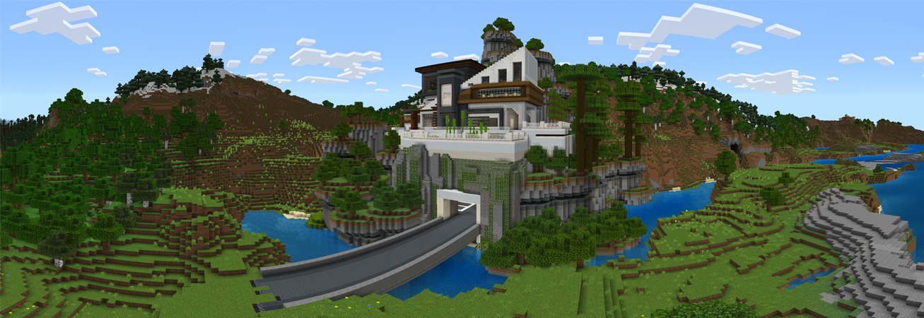 Ultimate Millionaire Mansion Panorama