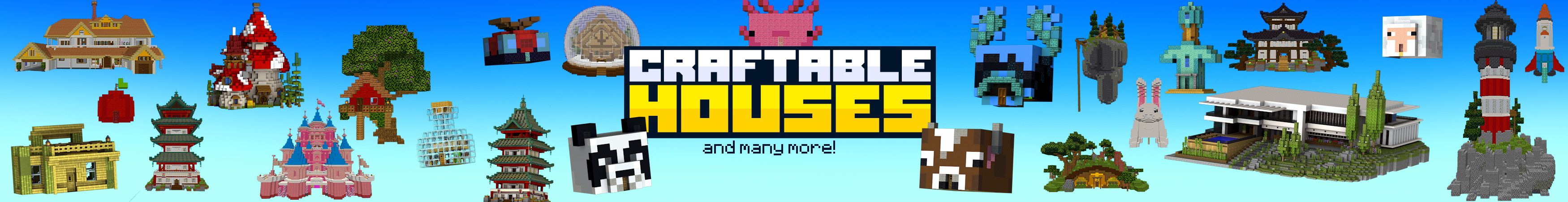Craftable Houses Add-On Panorama