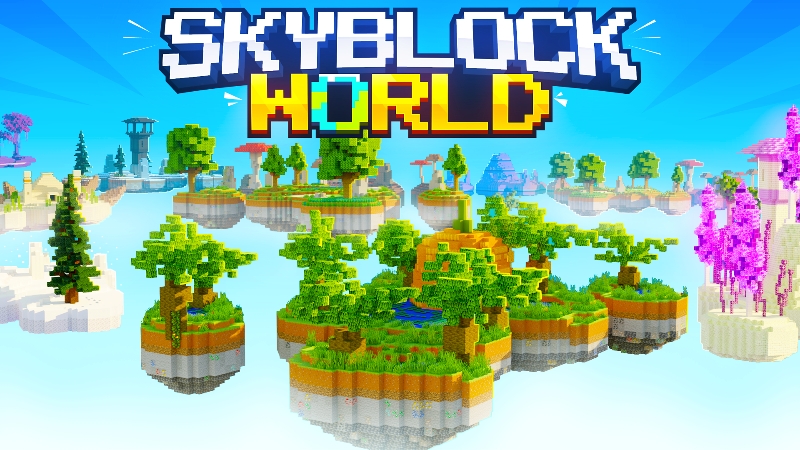 Skyblock World Key Art