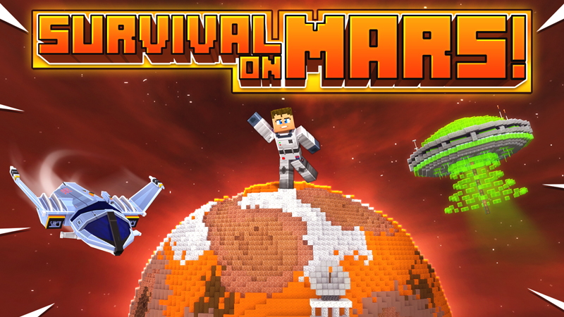 Survival on Mars! Key Art