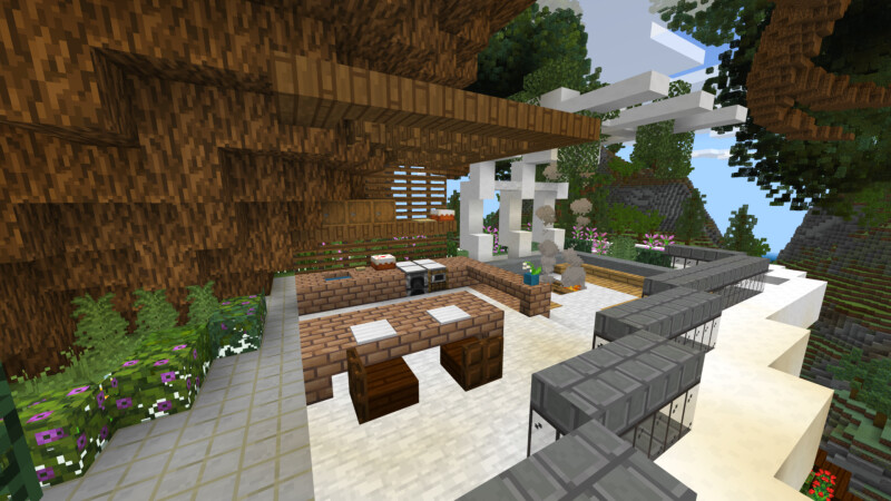 Beachfront Treehouse Mansion Beachfront Treehouse Mansion by CrackedCubes