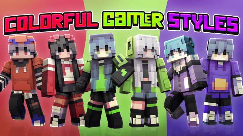 Colorful Gamer Styles Key Art