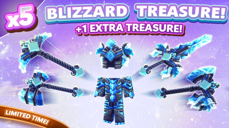 5x Blizzard Treasure [+1 FREE]