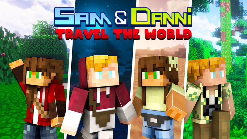 Sam & Danni Travel The World Key Art