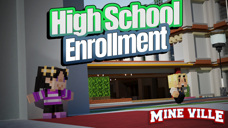 High School Enrollment Key Art